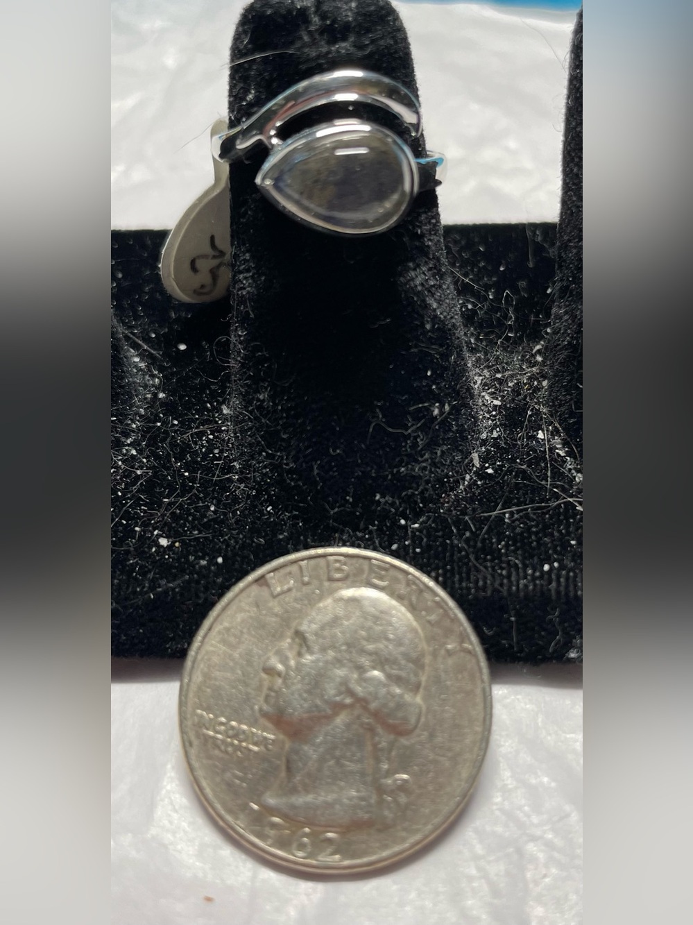 Labradorite ring